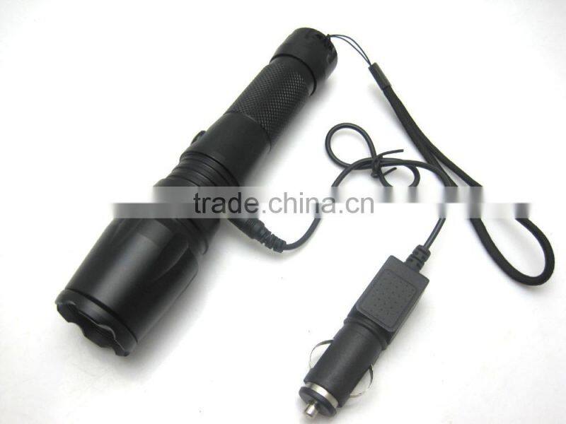 Brightest Tactical LED Flashlight app with High-Lumen Output, ZOOM and Water Resistant Design, 5 Light Modes and Rechargeable