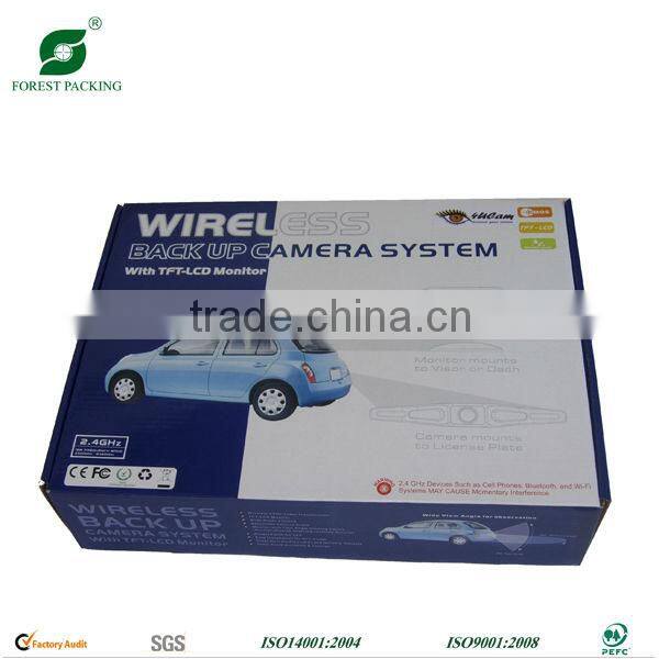COLOR PRINTED CAR LOCKING SYSTEM PACKAGING BOX
