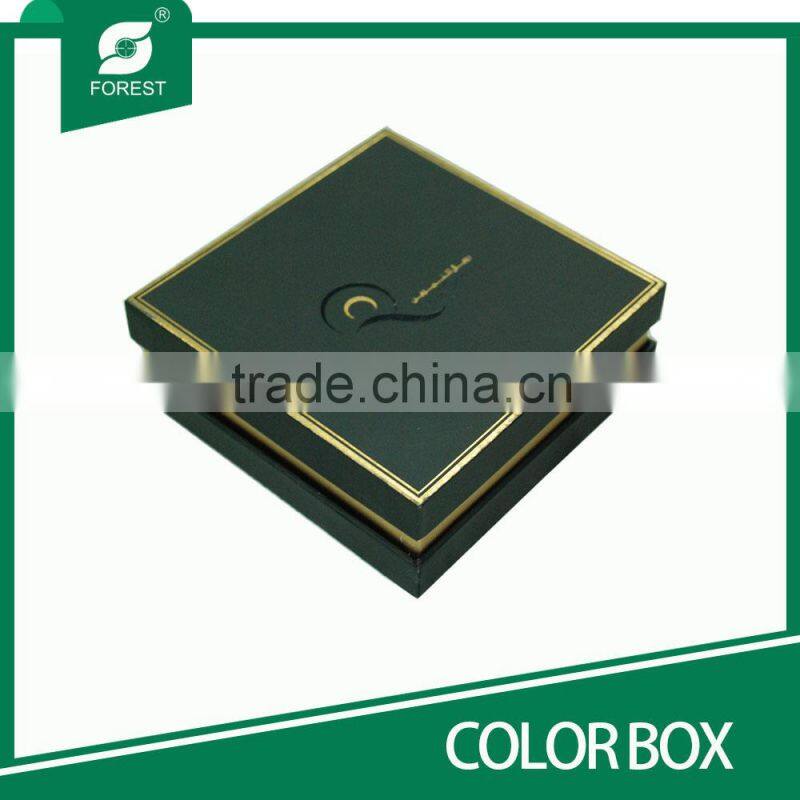 HOT GOLD STAPPED HIGH QUALITY COLOR GIFT BOXES FOR PACKING LIPSRICK
