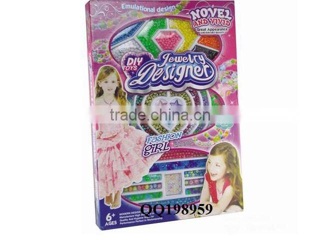Girls DIY beads set toy