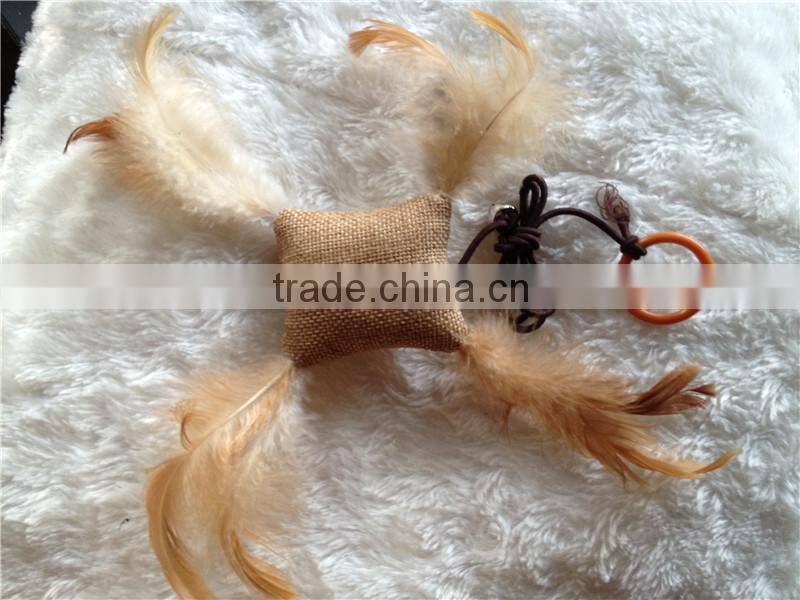 Natural material wholesale cat toy,New fur mouse cat toy
