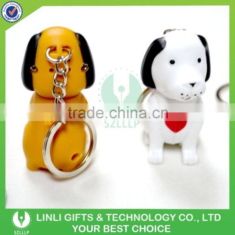 Promotional Led Horse Key Chain with Sound