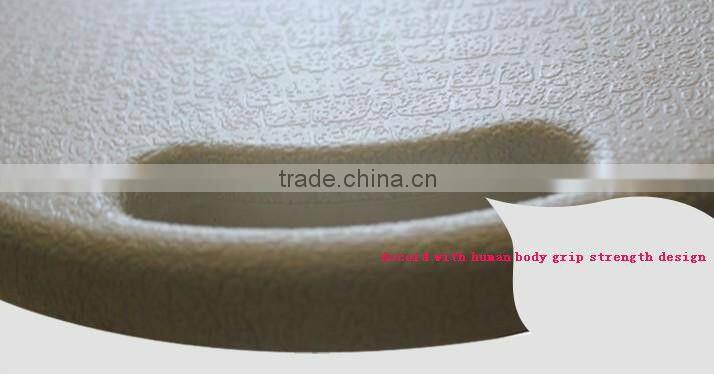 Blow mold plastic folding stool