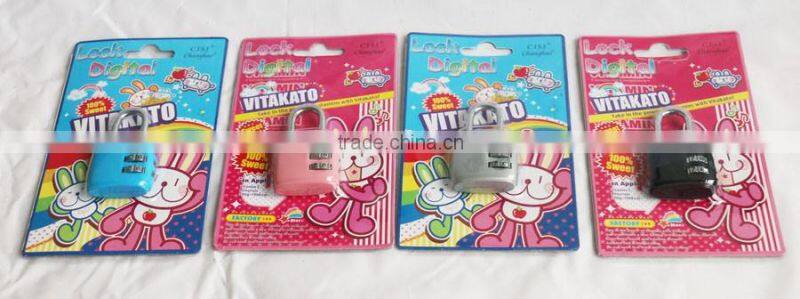 4 colors 3 digits metal combination locks