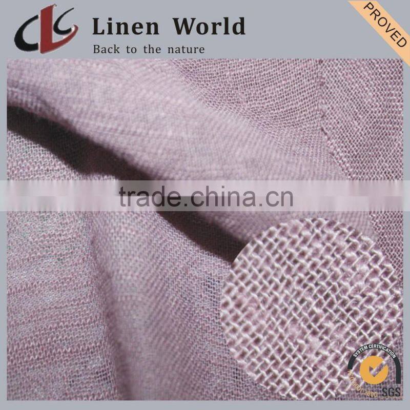 Hight Quality Linen Viscose Mesh Fabric For Garment/Scarf