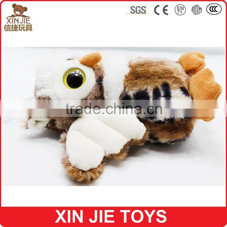 big eyes plush owl toy good quality stuffed eagle toy factory hot sale plush owl soft toy