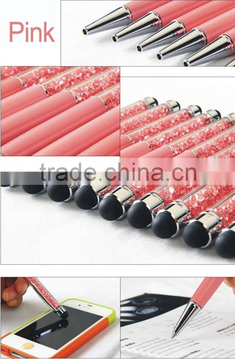 2016 new crystal pen crystal pen touch for Office material school supplies