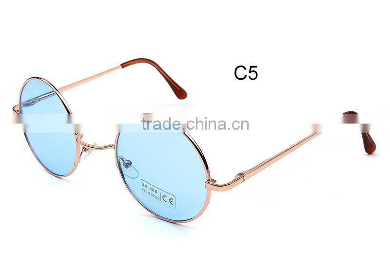 Retro Round Sunglasses Women Brand Designer Hippy 60S Lennon Vintage Sun Glasses Oculos De Sol Gafas lunette de soleil CC5021