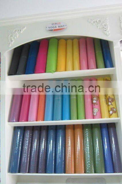 Clean and convenient mat yoga anti slip eco pvc yoga mat
