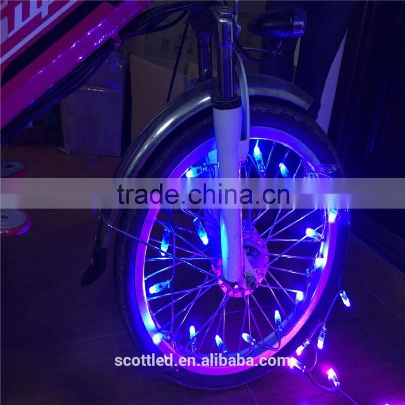 Transparent cover 12mm WS2811 light led pixel 5V Voltage and Christmas Holiday Name led string light