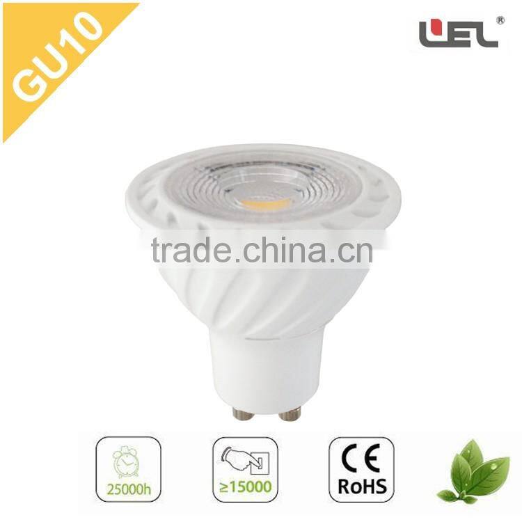 LED spot light GU10 3W 220-240VAC with high quality and best price produced by LEL manufacturer