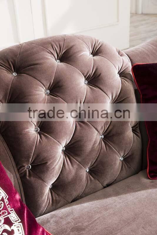villa & resort furniture new classic italian fabric sofa AL040