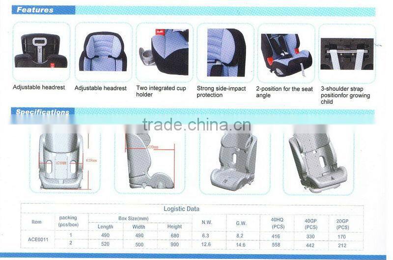 Convertible baby safety Car Seat