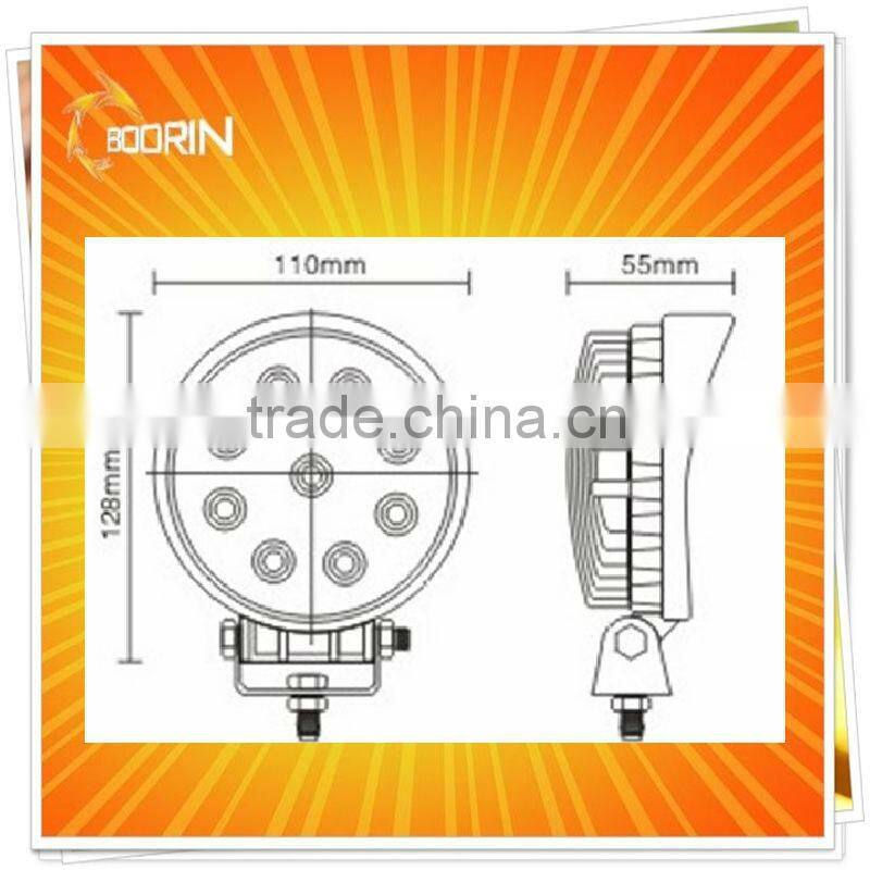 DC 12 volt waterproof 27w led work light