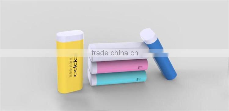 power bank external power tube for digital products 5200mah