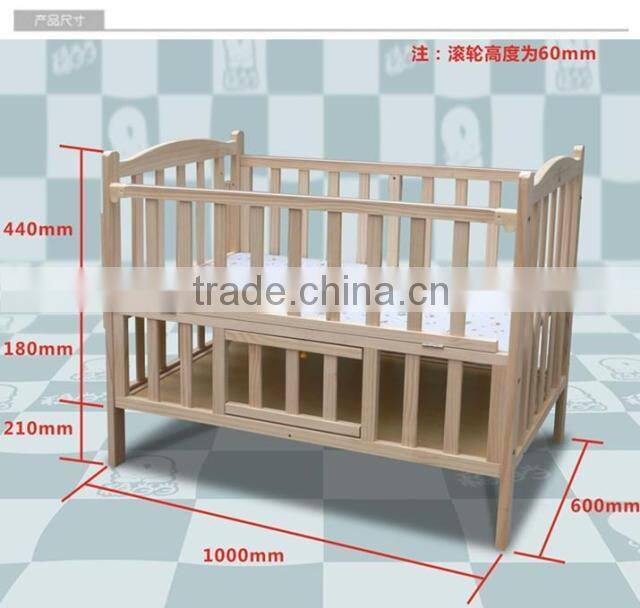 High quality strong kids wooden bed with Wardrobe Bedroom Furniture Bunk