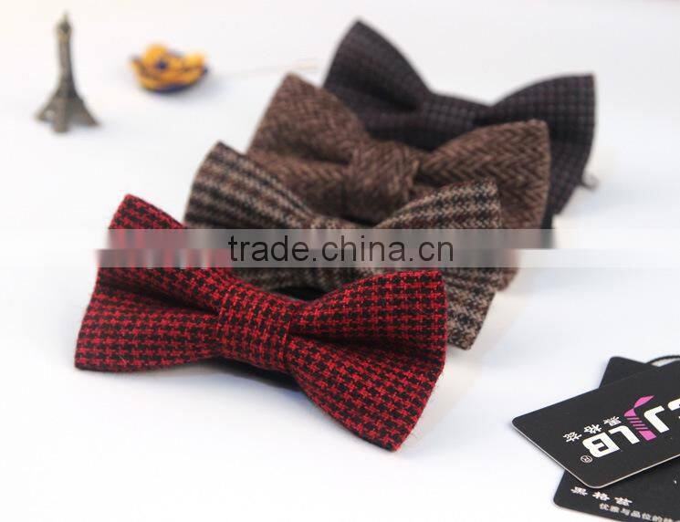 Wool Bow Ties/ Men Wool Bow Ties/ 100%Woo Bow Ties