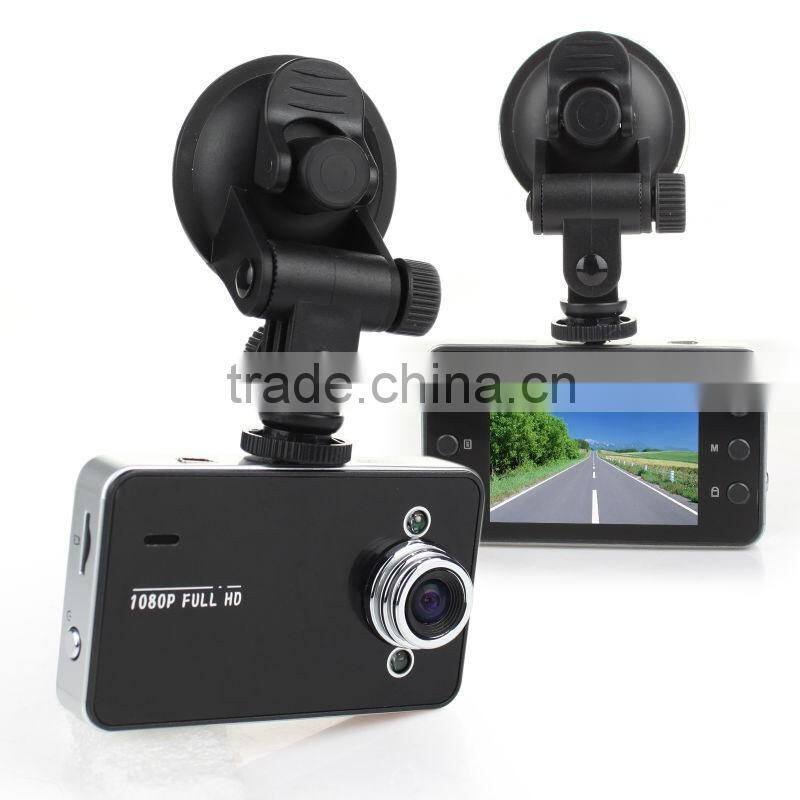 Car DVR with Driving Recording Dash Camera and LCD Night-vision, Full HD 1080p TFT Screen