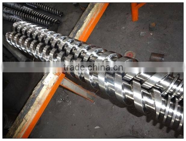extruder parallel twin China screw barrel for plastic machine