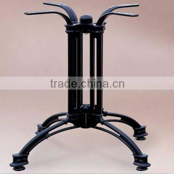 cast iron black restaurant table base F21
