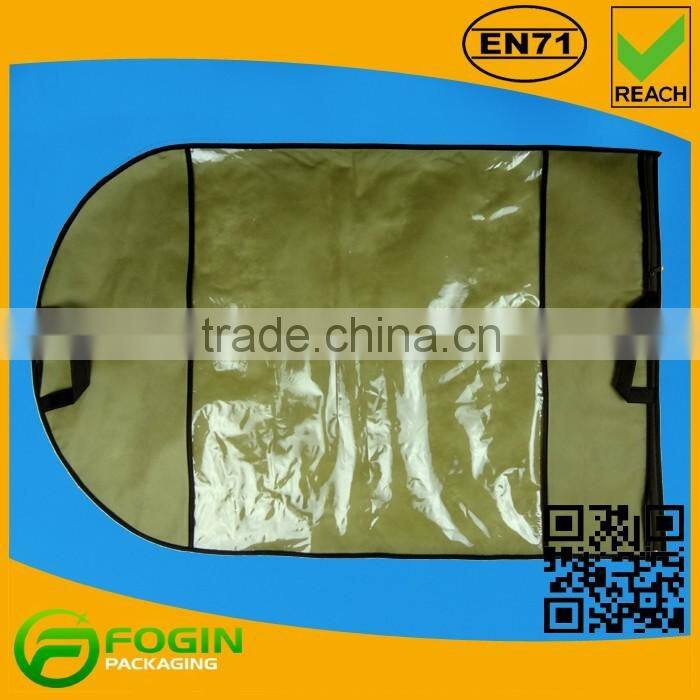 2016 Hot New Shopping Bag Non Woven Foldable Garment Bags for Men