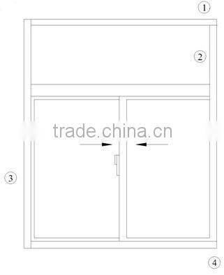 ALUMINIUM SLIDING WINDOW - TK880