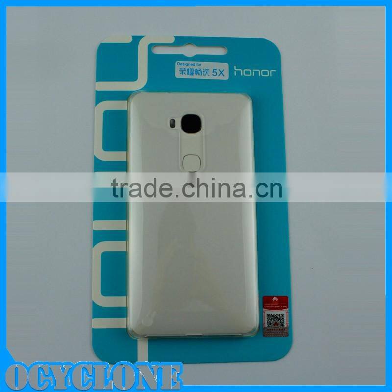 Waterproof Cell Phone Case Back Cover PC Scrub Bumper for Huawei Hornor X5