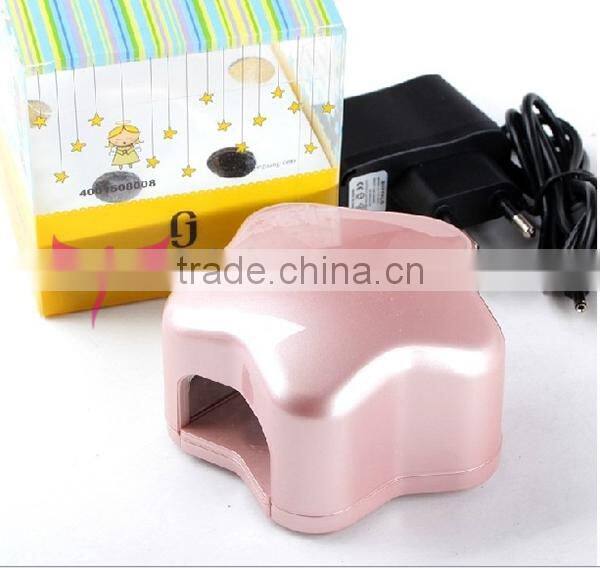 Rose color mini 0.5 w star shape LED lamp for nail art