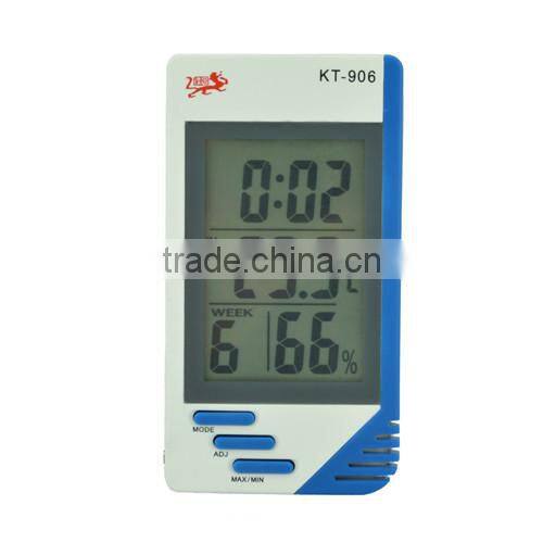 High Quality Newest KT906 indoor/outdoor thermometer Indoor temperature and indoor humidity display
