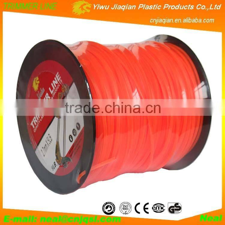 Grass Trimmer Accessories Spool 2.7X5LB Square Shape Mowing Line Grass Cutter Line Nylon Grass Trimmer Line