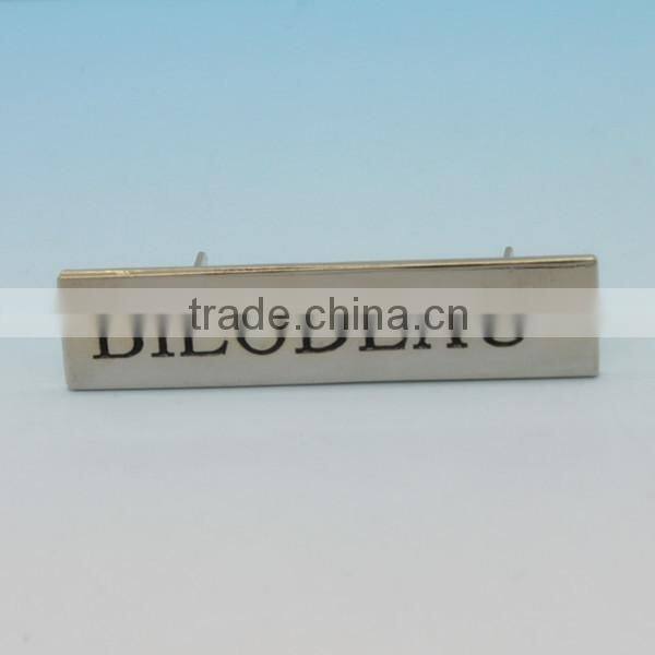 china factory small metal english acrylic 3d logo design letter