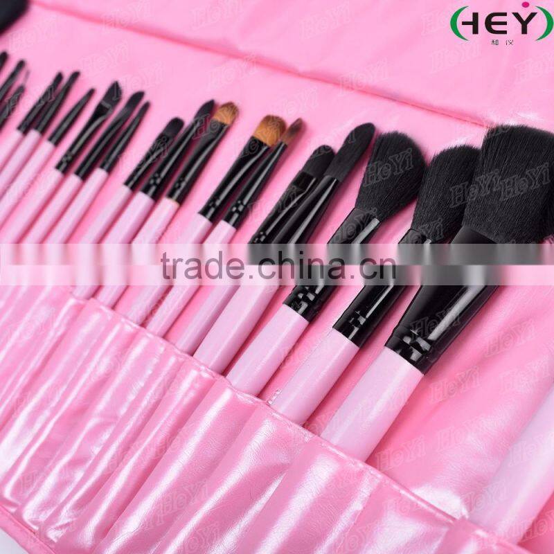Best Seller Synthetic Hair Professional Rose Gold 21PC Makeup Brush Set With PU Bag