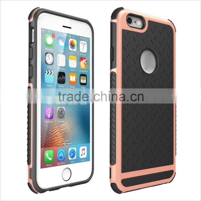 Full Body Protecting TPU + PC Hybird Slim Armor Case Cover for iphone 6