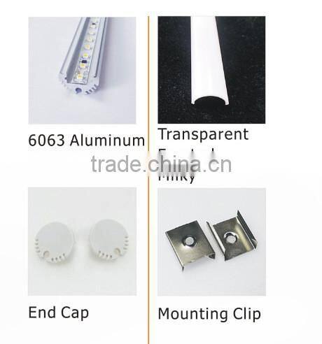 2015 newest led aluminium profile for kitchen cabinet,extruded aluminum profiles