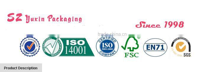 Free sample Luxury customized paper hair extension packaging box hair extension boxes wholesale