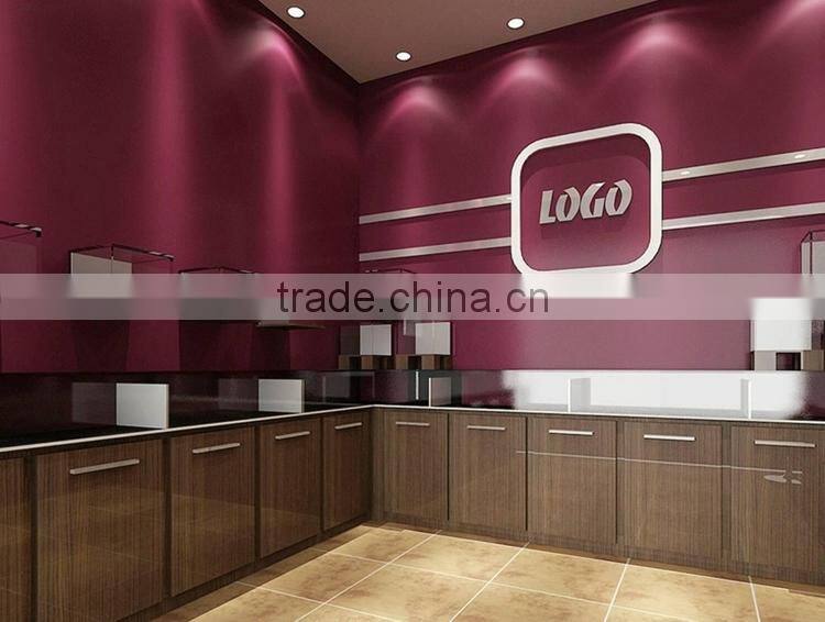 Toughened glass watch display case with black painting