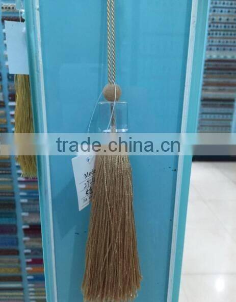 Decoration tassel crystal bead pompom home decor tassel type for curtain,car,key