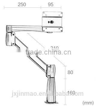 lcd monitor arm computer accessories monitor arm in mount easy save space brackets
