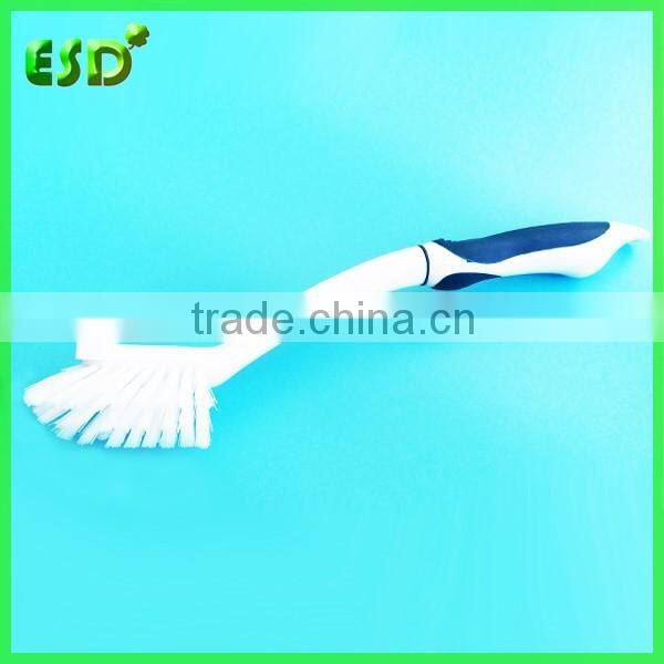 ESD Plastic Round Head Dishwashing Kitchen Brush With Good Grip