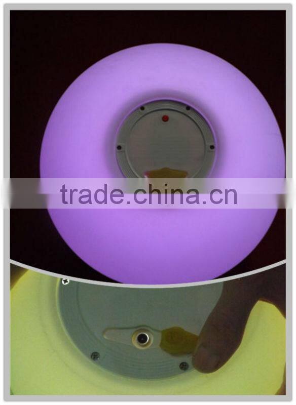 Colorfull beautifull round ball, plastic ball led,large decorative garden balls