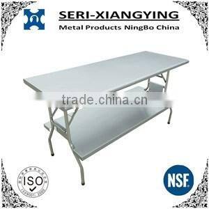 NSF approval detechable prep stainless steel work table for commercial kitchen or restaurant