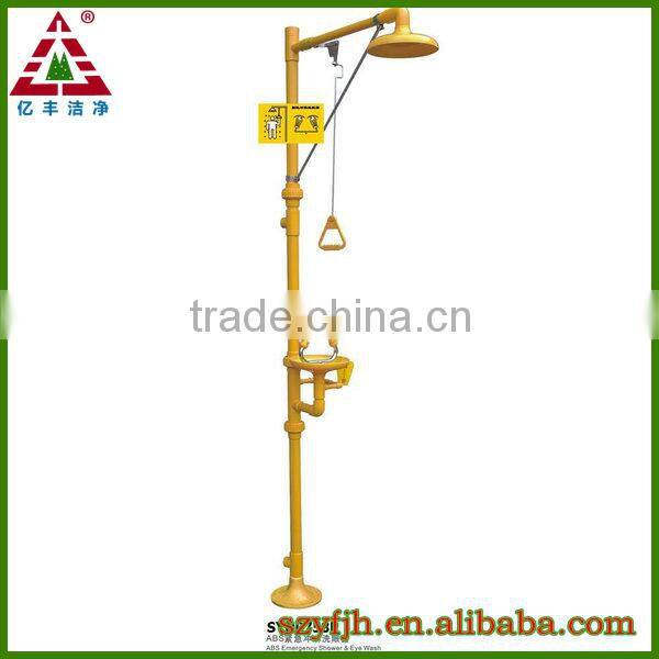 china coal Stainless steel combination emergency eye wash