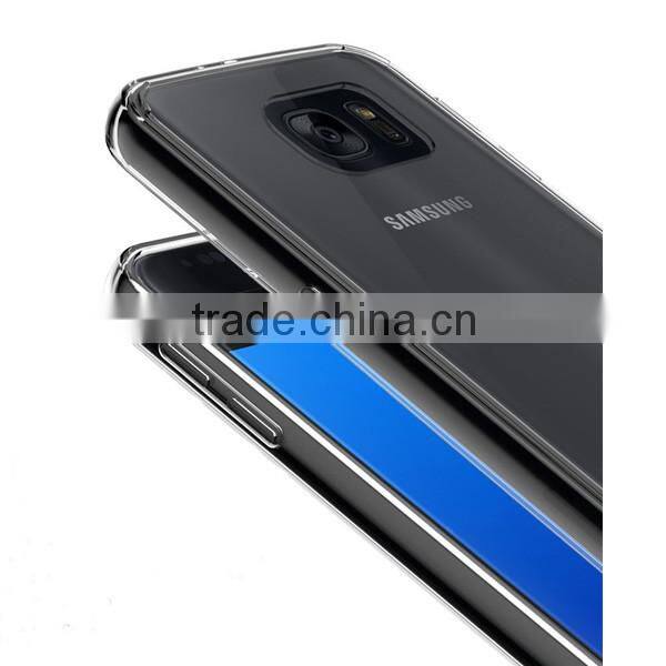 C&T Crystal Clear Hybrid Shockproof TPU Bumper with Clear Back Panel Cover Case for LG G5