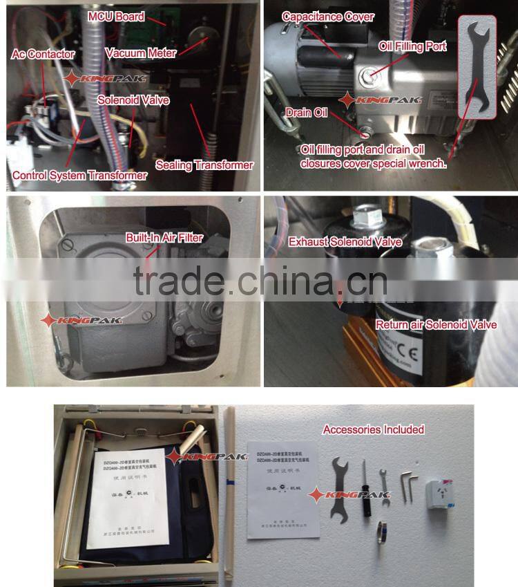 DZ400/2D Single Chamber Price For Vacuum Packing Machine