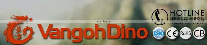 Zigong fiberglass skeleton dinosaur