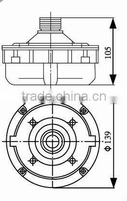 DU-75E 75W High Quality Cheap Horn Driver Far / Near Field Speaker Driver