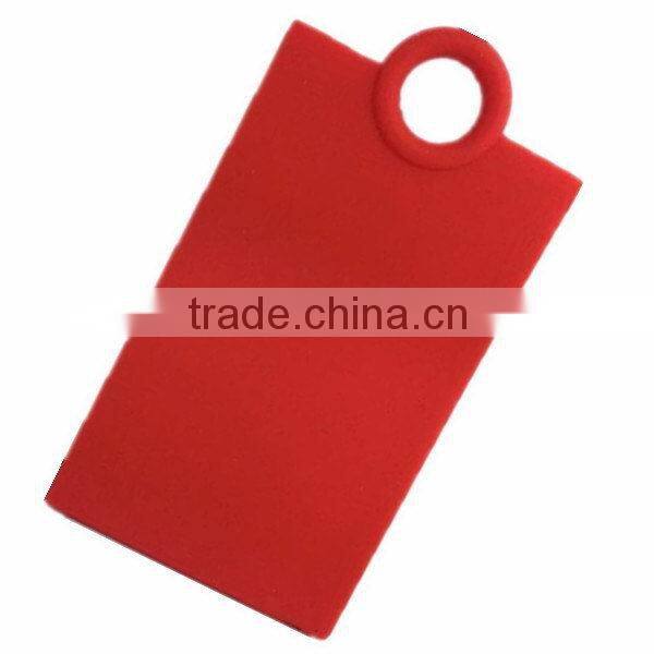 High quality stylish silicone suitcase luggage tags