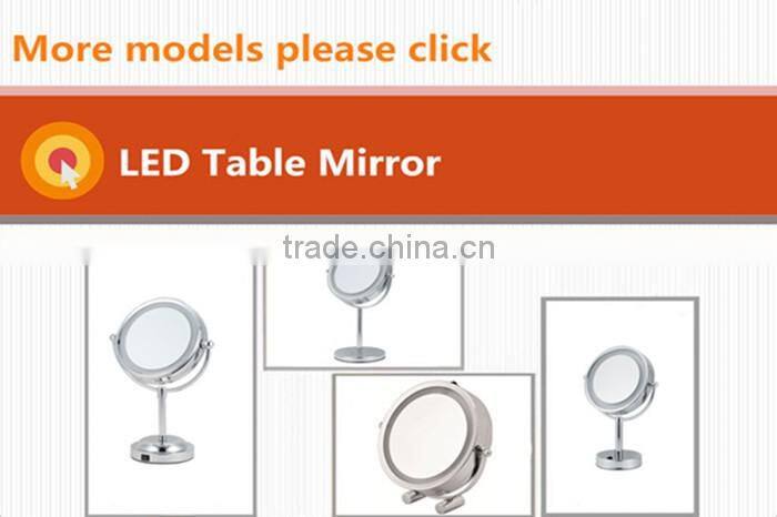 Multifunctional magnifying lighted makeup mirrors for wholesales