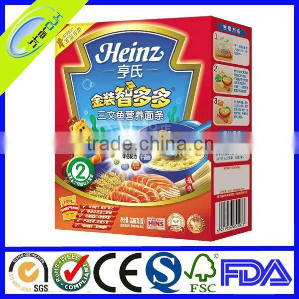 custom printed paper noodle boxes