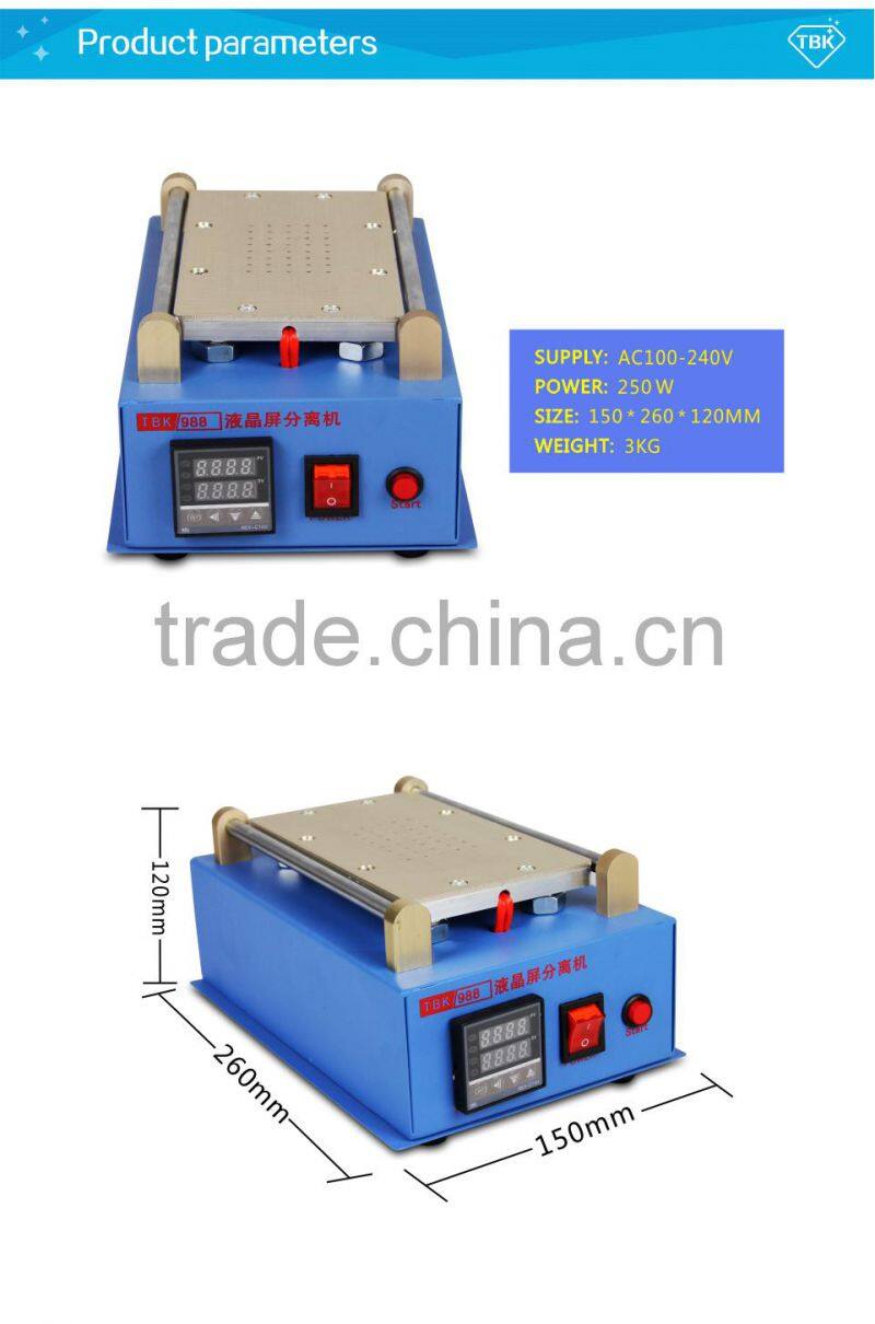 Factory direct sales vacuum lcd separator machine for mobile+LCD screen repair machine for mobile